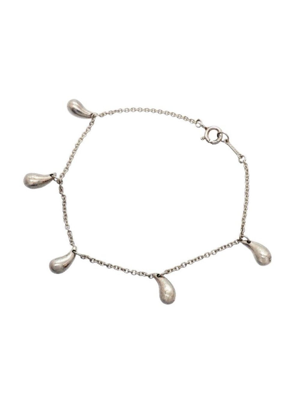 Tiffany & Co Bracelet Teardrop 925 Sterling Silver